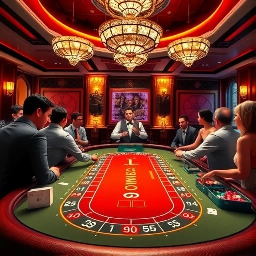 Inside the b777 game lobby showing slots and table game categories on mobile